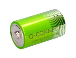 Pile q-connect économique capacité 1.5v i.c.e. lr20 taille d blister 2 unités