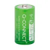 Pile q-connect économique capacité 1.5v i.c.e. lr14 taille c blister 2 unités