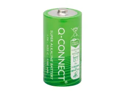 Pile q-connect économique capacité 1.5v i.c.e. lr14 taille c blister 2 unités