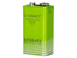 Pile q-connect économique capacité 9v i.c.e. 6lr61 taille 9 v blister 1 unité