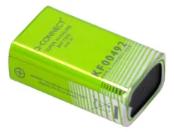 Pile q-connect économique capacité 9v i.c.e. 6lr61 taille 9 v blister 1 unité