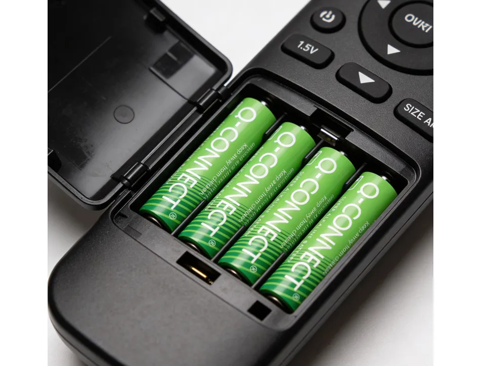Pile q-connect économique capacité 1.5v i.c.e. lr06 taille aa blister 4 unités