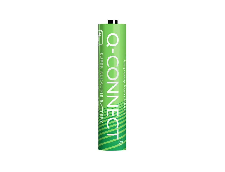 Pile q-connect economique capacité 1.5v i.c.e. lr03 taille aaa blister 4 unités
