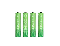 Pile q-connect economique capacité 1.5v i.c.e. lr03 taille aaa blister 4 unités