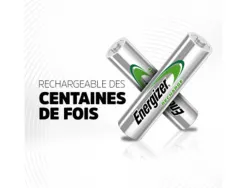 Piles energizer extreme rechargeables aa lr6 2300 mah pack 4