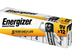 Piles energizer industrial 9v / 6lr61 pack 12
