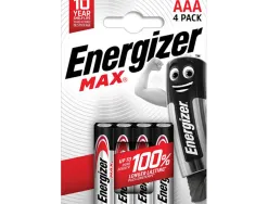 Piles energizer max aaa lr03 blister 4