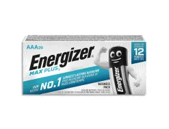 Piles energizer max plus alkaline aaa pack de 20 unites