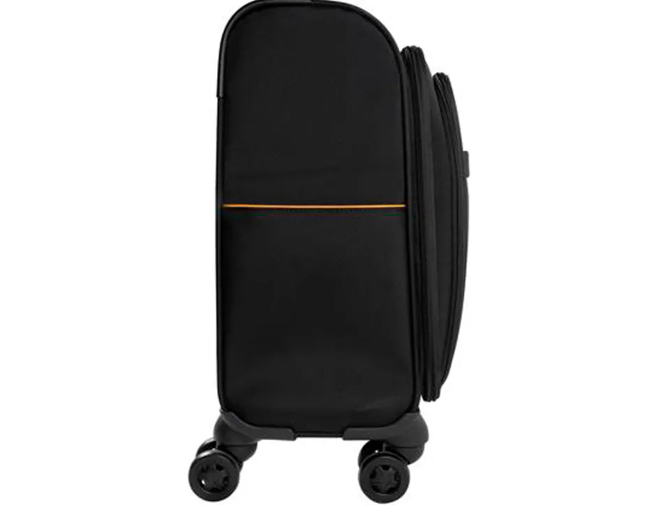 Pilot case exacompta exactive ordinateur portable 15,6" polyester poignee retractable 4 roulettes 42x48x23cm noir