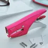 Pince à agrafer leitz 5531 wow métal 82x24x160mm 15f agrafes n.10 coloris rose métallisé