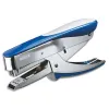 Pince à agrafer leitz 5545 77x36x184mm 15f agrafes n.10 coloris métal/bleu foncé