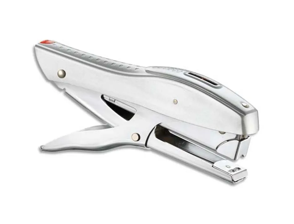 Pince à agrafer maped expert xl 78x35x134mm 40f agrafes 24/6 et 26/8 coloris chromé