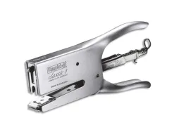 Pince à agrafer rapid classic k1 acier 85x25x182mm agrafes 26/6 ou 2 6/8 capacité 50f 2 6/8 coloris chrome