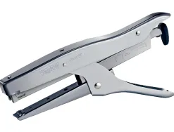 Pince à agrafer rapid maxi métal chromé 55x23x200mm 20f agrafes sp19 1/4 coloris chromé