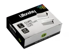 Pince a clip wonday metal 18mmárelier 2 a 50 feuilles boite 50 unites