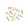 Pince a linge bois innspiro mini 3cm coloris naturel lot de 45