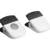 Pince magnetique wonday pour affichage 53x39mm coloris noir et blanc