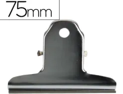 Pince métallique chromée 75mm