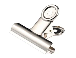 Pince wonday nickelée papier dessin bulldog largeur 60mm capacité 40mm boîte 12 unités