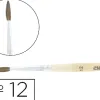 Pinceau cléopâtre nº12 petit gris mélangé bois fsc vernis protecteur