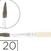 Pinceau cléopâtre nº20 petit gris mélangé bois fsc vernis protecteur