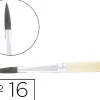 Pinceau cléopâtre nº16 petit gris mélangé bois fsc vernis protecteur