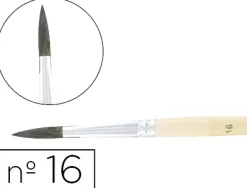 Pinceau cléopâtre nº16 petit gris mélangé bois fsc vernis protecteur