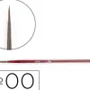 Pinceau liderpapel bois virole chromée aquarelle nº00