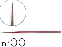 Pinceau liderpapel bois virole chromée aquarelle nº00