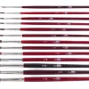 Pinceau liderpapel bois virole chromée aquarelle nº2