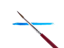 Pinceau liderpapel bois virole chromée aquarelle nº2