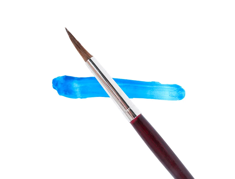 Pinceau liderpapel bois virole chromée aquarelle nº11