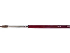 Pinceau liderpapel bois virole chromée aquarelle nº7