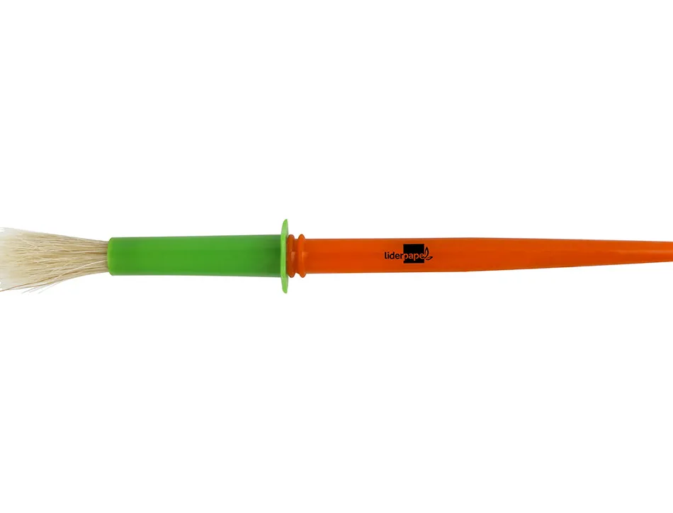 Pinceau liderpapel virole brosse moyenne parfait maternelle taille moyenne