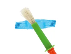 Pinceau liderpapel virole brosse moyenne parfait maternelle taille moyenne