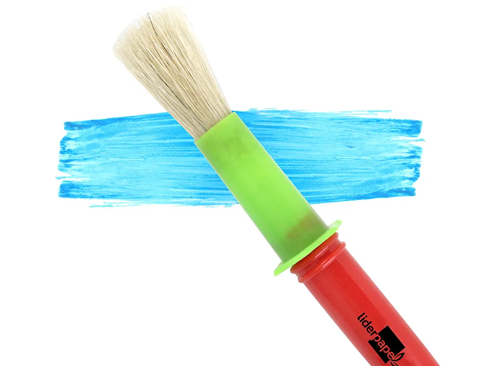 Pinceau liderpapel virole brosse maxi parfait maternelle grande taille