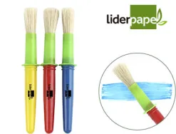 Pinceau liderpapel virole brosse maxi parfait maternelle grande taille