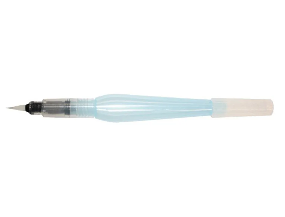 Pinceau pentel reservoir eau 10ml poils synthetiques pointe moyenne