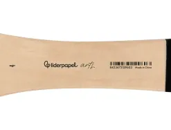 Pinceau plat liderpapel large 48 mm en poils de soie naturelle certifie fsc