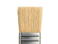 Pinceau plat liderpapel large 25 mm en poils de soie naturelle certifie fsc