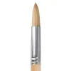Pinceau pour peinture a l huile et acrylique liderpapel n 13 pointe ronde en poils de soie certifie fsc