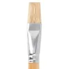 Pinceau pour peinture a l huile et acrylique liderpapel n 14 pointe plate en poils de soie certifie fsc