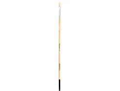 Pinceau pour peinture a l huile et acrylique liderpapel n 2 pointe plate en poils de soie certifie fsc