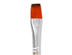 Pinceau pour peinture acrylique et aquarelle liderpapel n 10 pointe plate en poils synthetiques