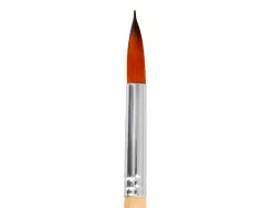 Pinceau pour peinture acrylique et aquarelle liderpapel n 13 pointe ronde en poils synthetiques