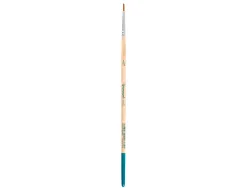 Pinceau pour peinture acrylique et aquarelle liderpapel n 000 pointe ronde en poils synthetiques
