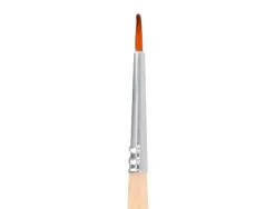 Pinceau pour peinture acrylique et aquarelle liderpapel n 1 pointe ronde en poils synthetiques