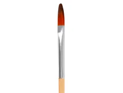 Pinceau pour peinture acrylique et aquarelle liderpapel n 0 pointe langue de chat en poils synthetiques
