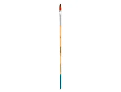 Pinceau pour peinture acrylique et aquarelle liderpapel n 0 pointe langue de chat en poils synthetiques