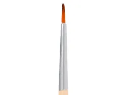 Pinceau pour peinture acrylique et aquarelle liderpapel n 2 pointe ronde en poils synthetiques